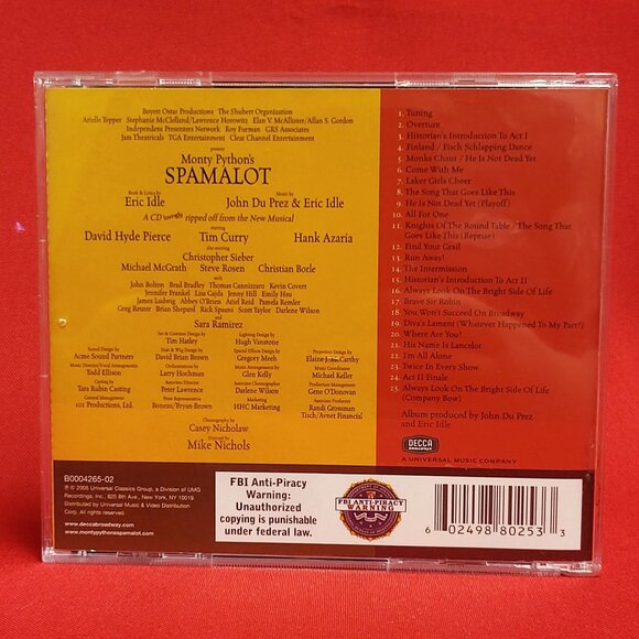 Monty Pythons Spamalot CD 2005 - Picture 2 of 8